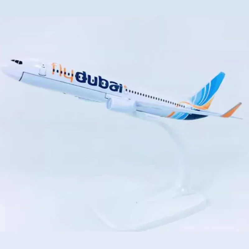 

Diecast 1:400 Scale AirDubai B737-800 Civil Aviation Alloy & Plastic Passenger Jet Model Toy Gift Collection Simulation Display