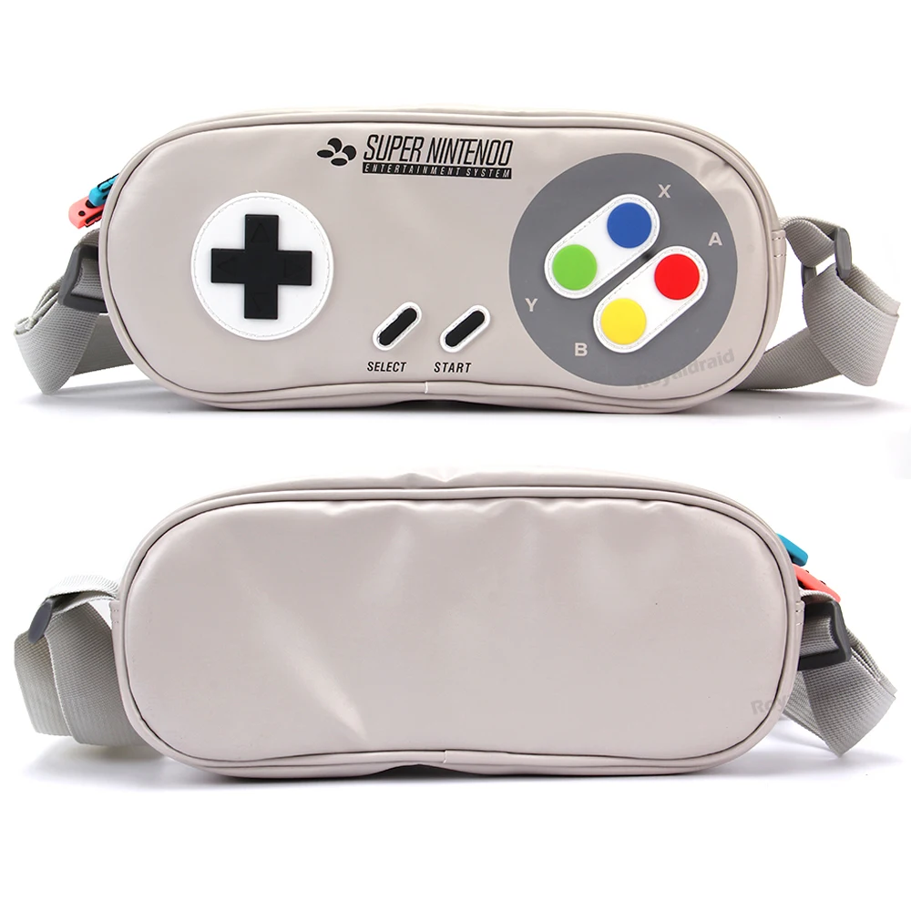 NEW For Switch OLED Storage Shoulder Bag Portable Retro of SNES Protection Zipper Case For Nintend Switch/Lite Console Accessori