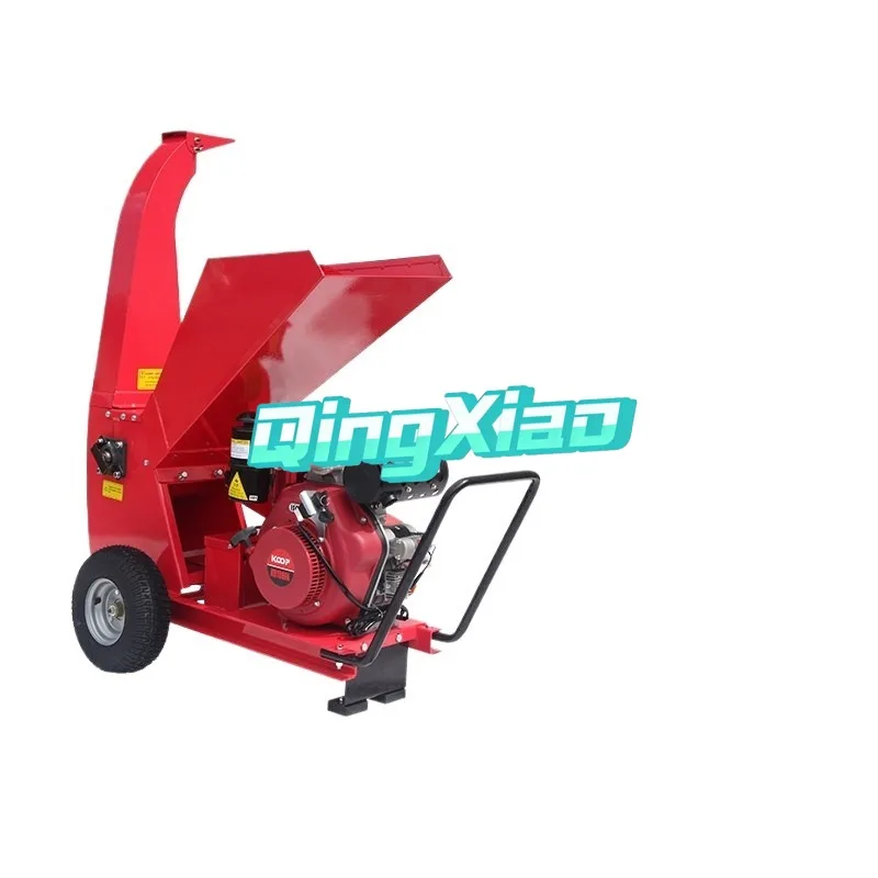 13HP Commercial Diesel Powered Tree Chipper Shredder For Orchard Vineyard Forestry And Large Property Maintenance