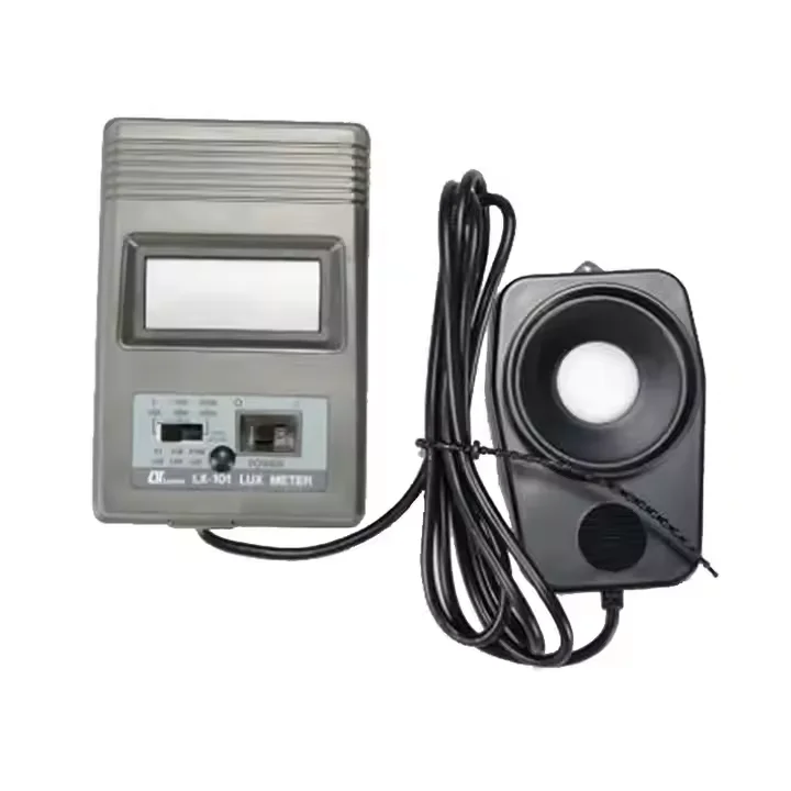 LUTRON LX-101 Digital Lux Meter Lux LCD Display Optics Instruments for Light Brightness Testing Illuminance Range 0 ~ 50,000 Lux