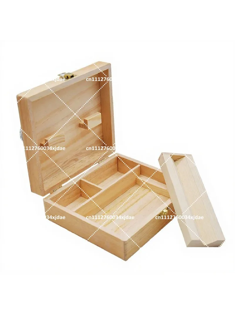 Integrated Tool Set in Pine Gift Box, Complete Home Repair Kit for DIY Projects