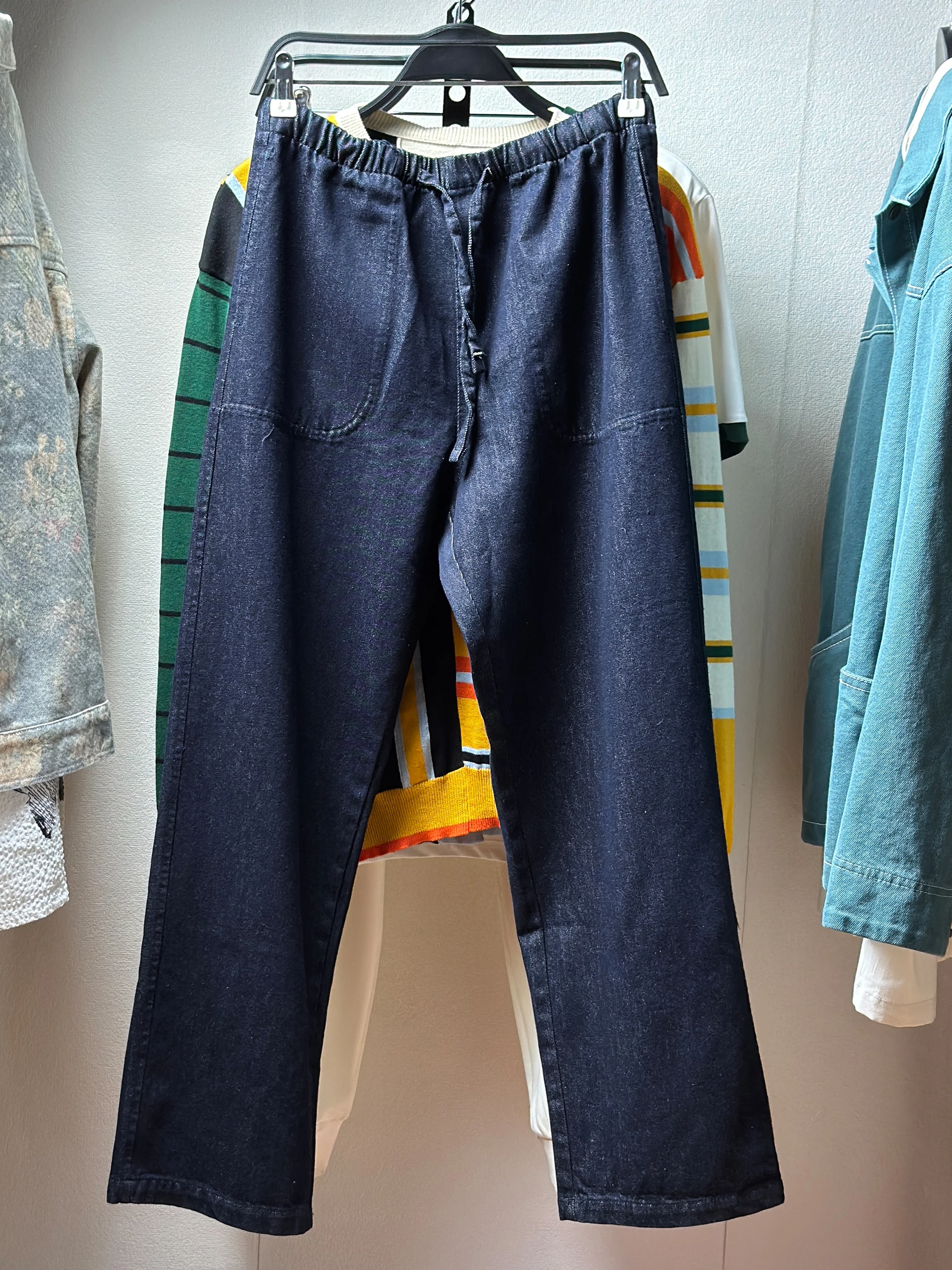 

Свободные хлопковые джинсовые повседневные брюки со средней талией, мужские осенние брендовые брюки Faion ZA25, удобные джинсы