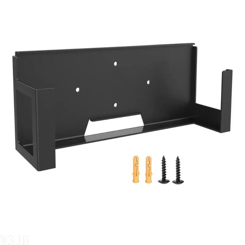 W3JB Robuste Metallhalterung zur Wandmontage, praktischer Gaming-Setup-Rack mit Kabelmanagement für X – Detail 5