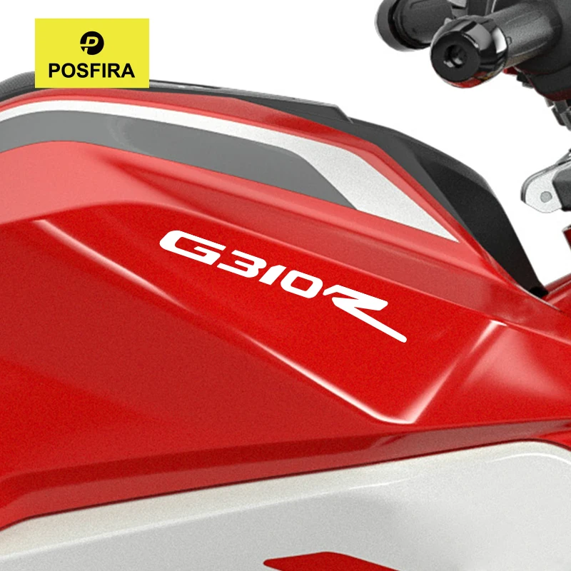 

POSFIRA Motorcycle Tank Stickers Vinyl Fairing Decals for BMW G310R G 310 R 310R G310 R 2016-2024 2023 2022 2021 Accessories