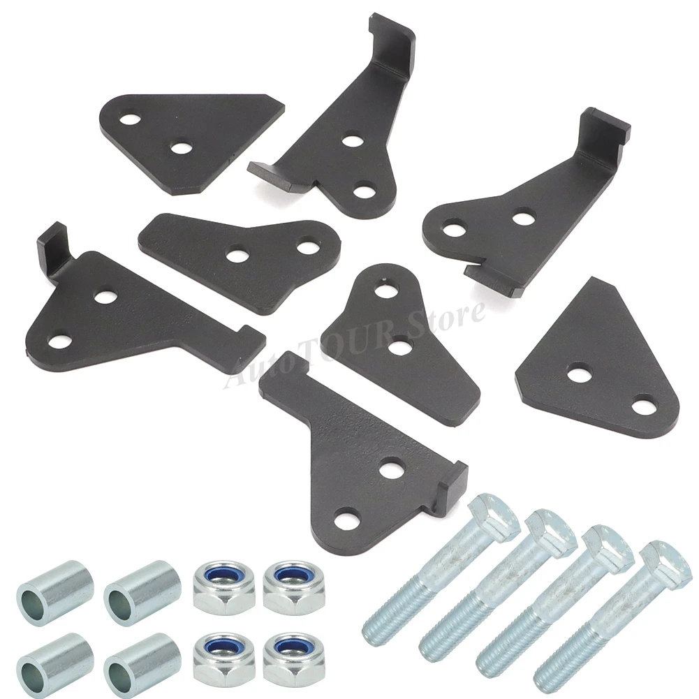Para CF Moto UFORCE 1000/1000XL UTV piezas Rough Country 2 pulgadas Kit de elevación de suspensión accesorios para bicicleta eléctrica 2 ''altura de elevación