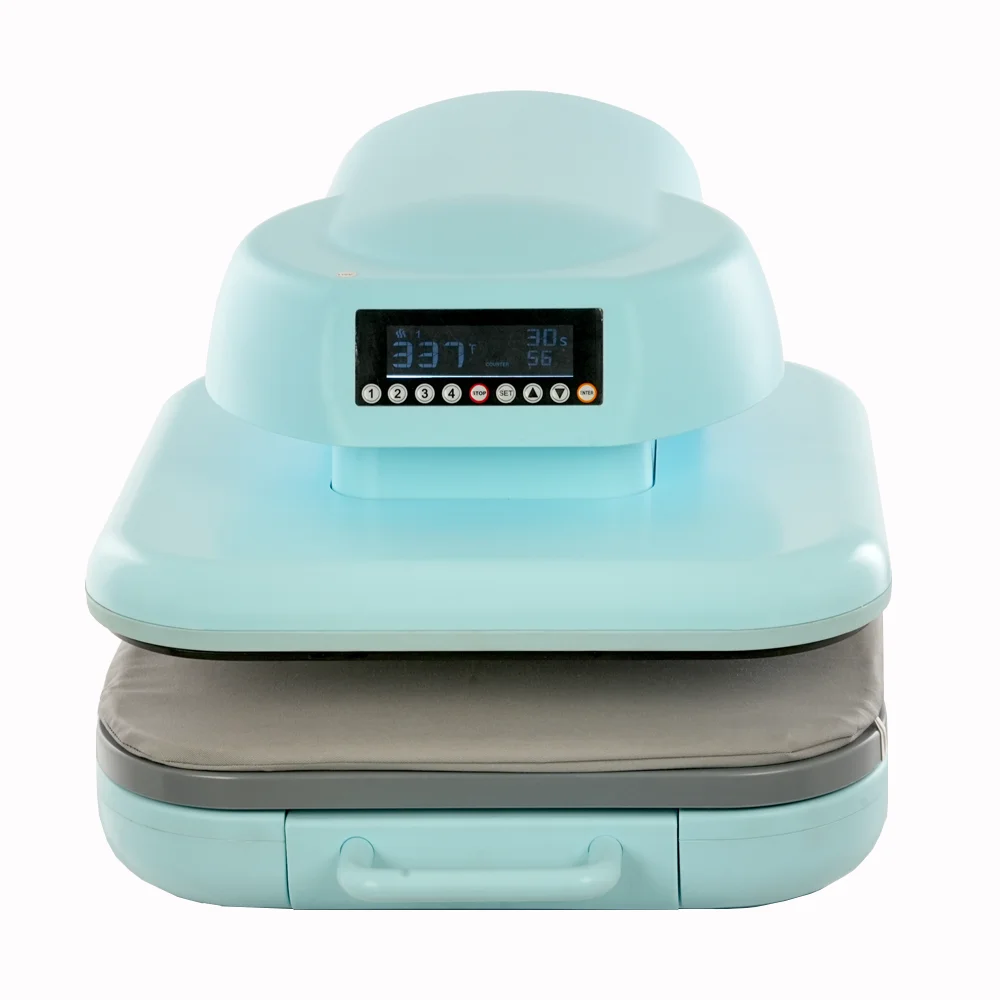 Fully Automatic 15x15 Heat Press Machines For T-shirt Clothes Easy To Operate F
