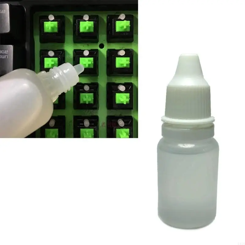 K43B 12ml Green Non Toxic Switches Grease Oil Environmentally Friendly Lubricant Oil Lubricant for Mechanical Keyboard