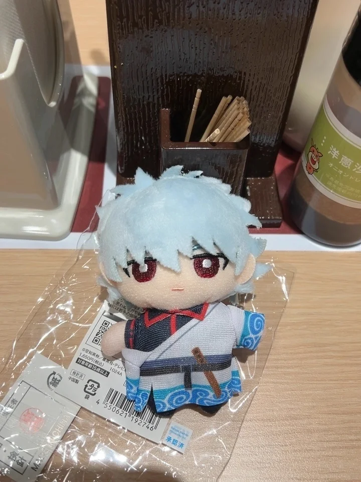 ตุ๊กตาอนิเมะกินทามะ กินโทกิ ชินปาจิ ขนาด 10 ซม. น่ารัก รุ่น Q ตุ๊กตาขนนุ่ม พวงกุญแจ ของตกแต่งกระเป๋า ของเล่น ของขวัญ