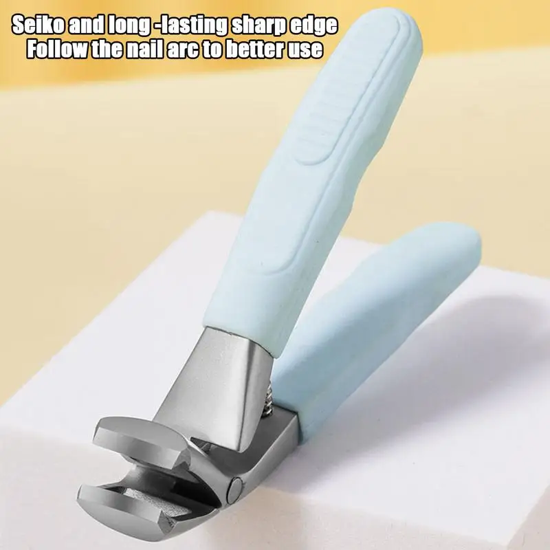 Long Handle Stainless Steel Nail Clippers Nail Tools Anti-Splash Heavy Duty Toenail Clippers For Thick Nails Toenail Clippers