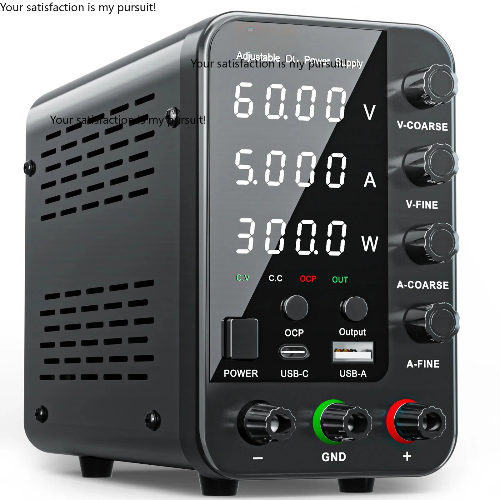 DC Laboratory Power Supply 30V 60V 120V Adjustable Voltage Regulator Bench Switching Power Supply Preset Current ON/OFF