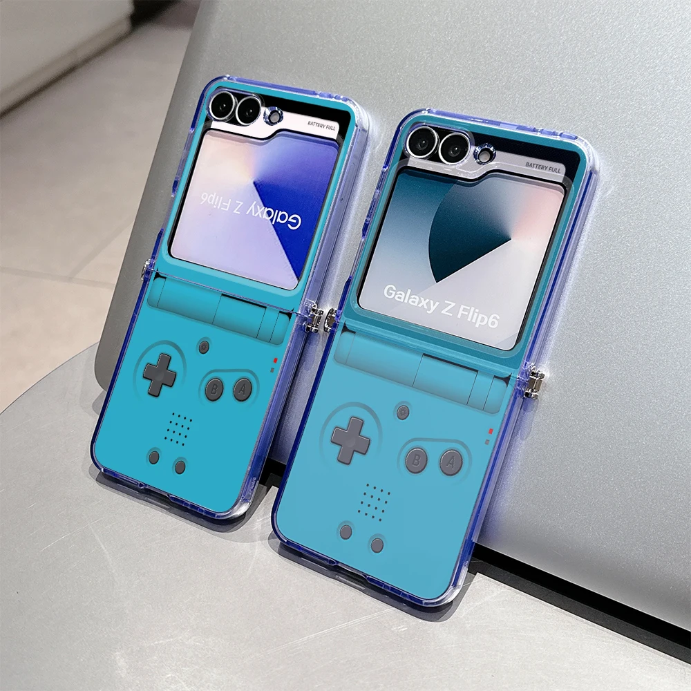 Classic game console Metal Connector Phone Case for Motorola Razr 40 50 60 Ultra Candy Color Soft TPU Cover