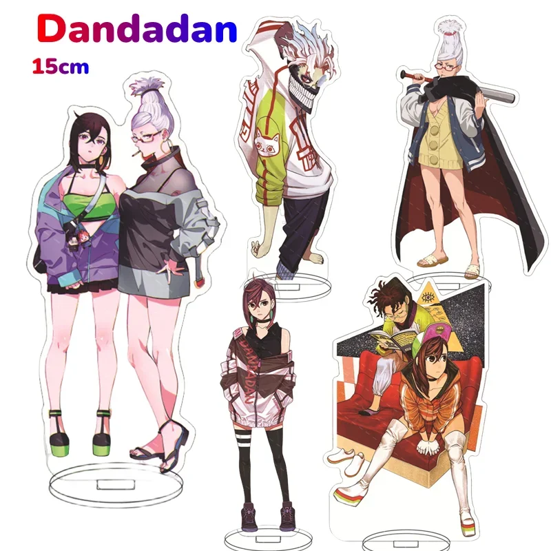 Anime S.H.Figuarts dandadan Ayase Momo Takakura Ken action 15cm acrylic stand model gifts for fans key chain arcane llaveros