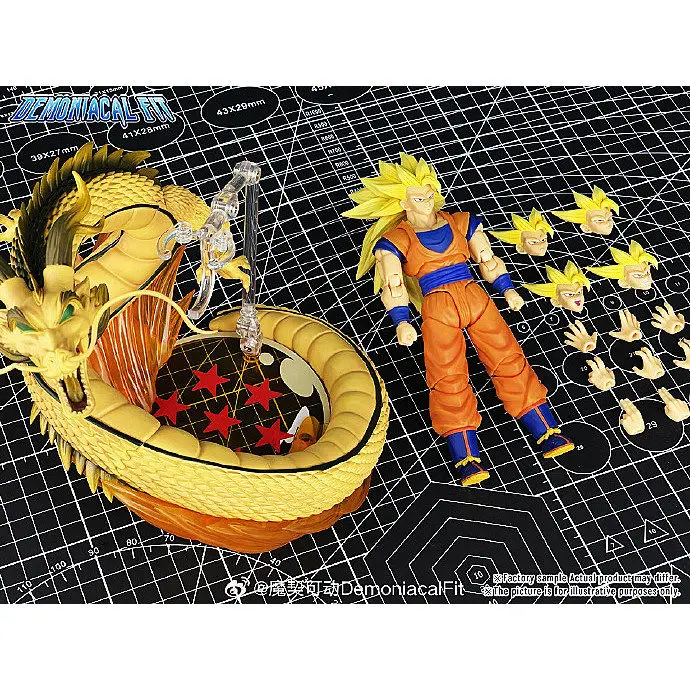 

Pre-Sale Dragon Ball Super Saiyan 3 Son Goku 3.0 Dragon Fist Burst Articulated Action Figure Ideal Collectible Gift Boys