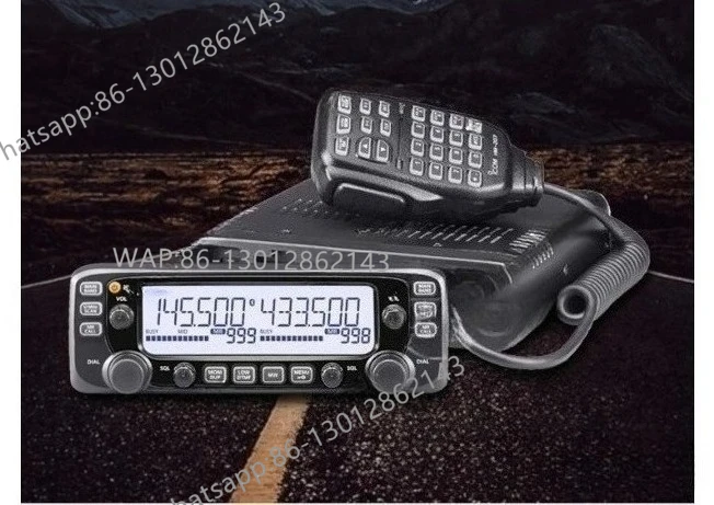 Dual Band 50W FM Repeater Transceiver Car Mobile Radio Upgraded Version of IC-2720H IC-2730E Dual Band Transceiver VHF/UHF