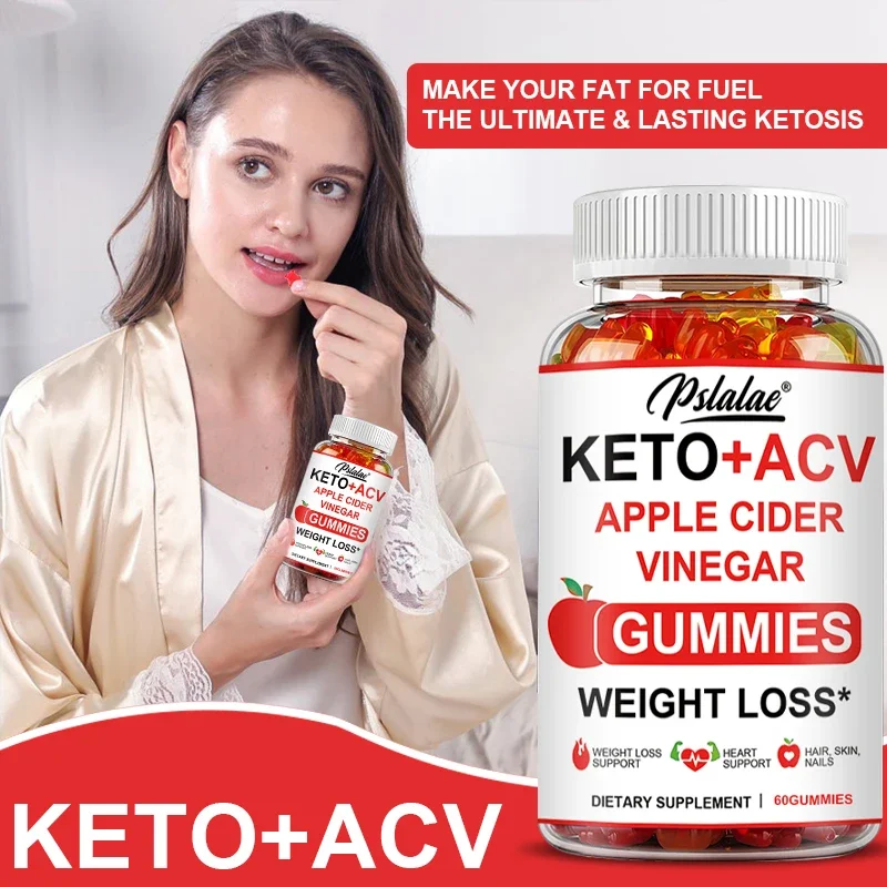 Keto + Acv Gummies - دعم طبيعي للتخلص من السموم والتنظيف، يعزز صحة الجهاز الهضمي، ويحسن المناعة، وخالي من الغلوتين