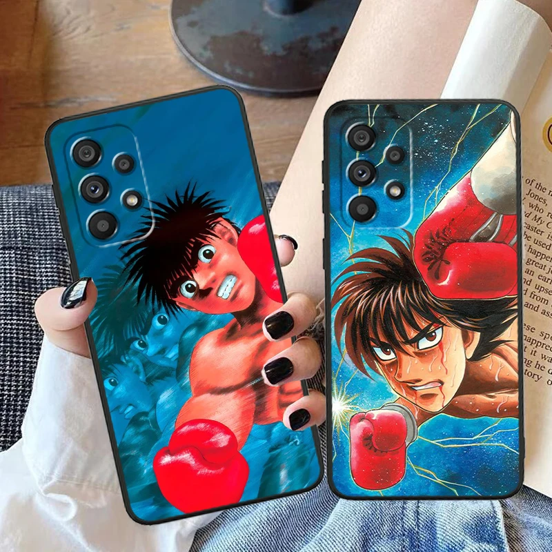 

Hajime No Ippo Anime For Samsung Note 20 10 Ultra Plus A31 A14 A12 A70 A34 A25 A04 A05 A15 A24 5G Black Funda Phone Case