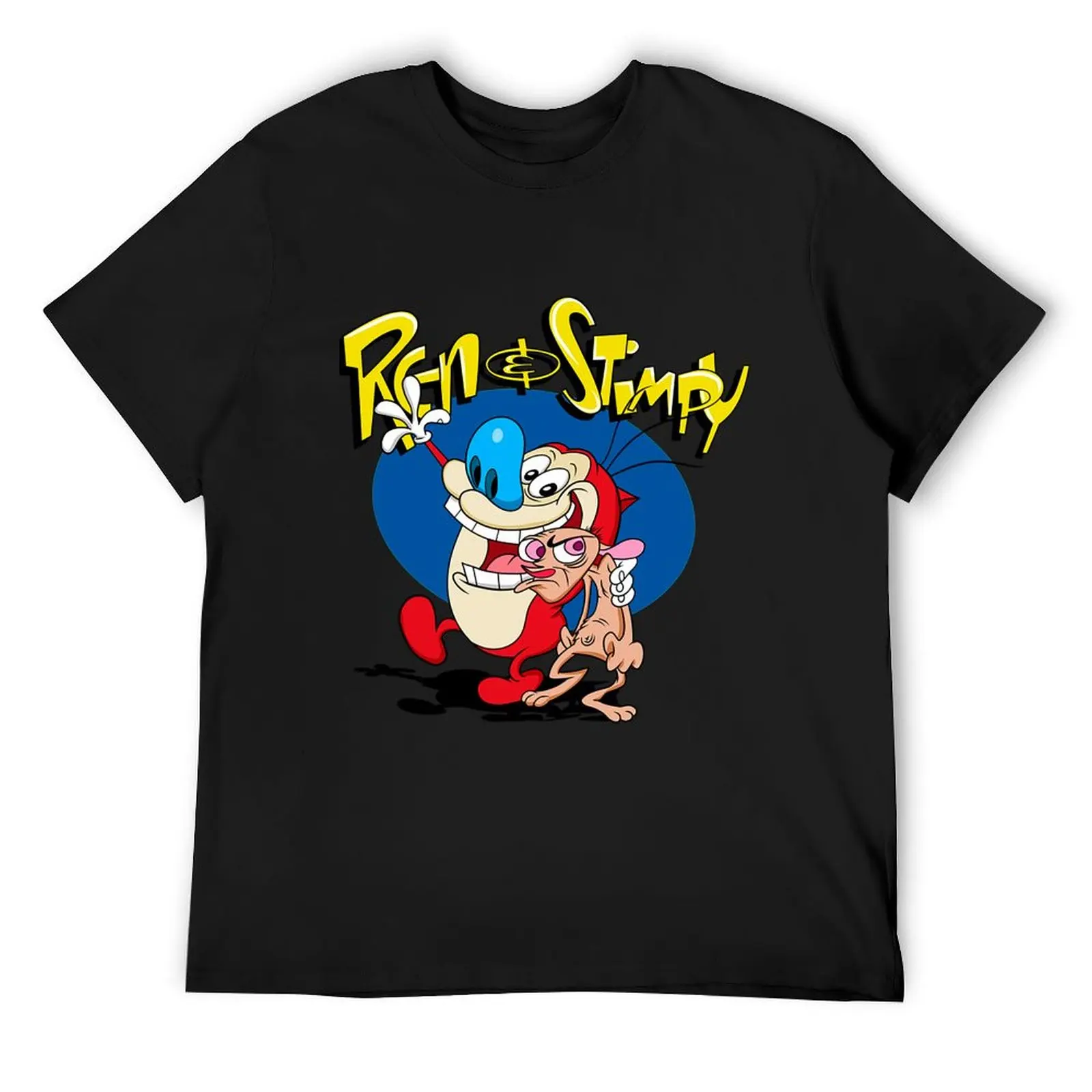 Ren And Stimpy T-Shirt sports fans essential t shirt anime tshirt plus size tops heavy weight t shirts for men