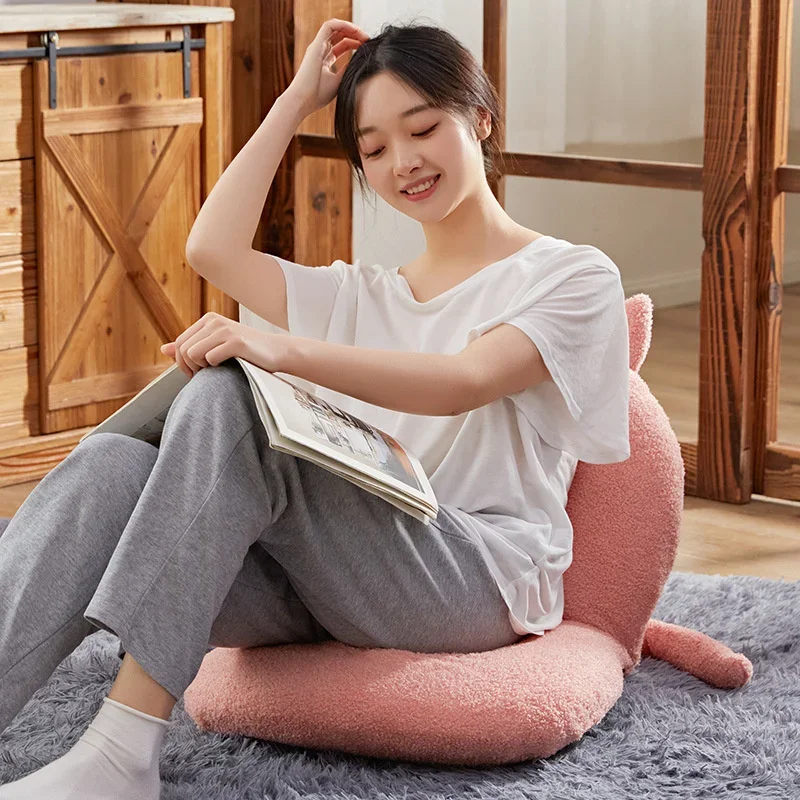 Canapé à fenêtre chat pour enfants, siège de loisirs pliable, lit tatami, chaise à dossier, meubles de maison simples pour enfants, sièges de salle