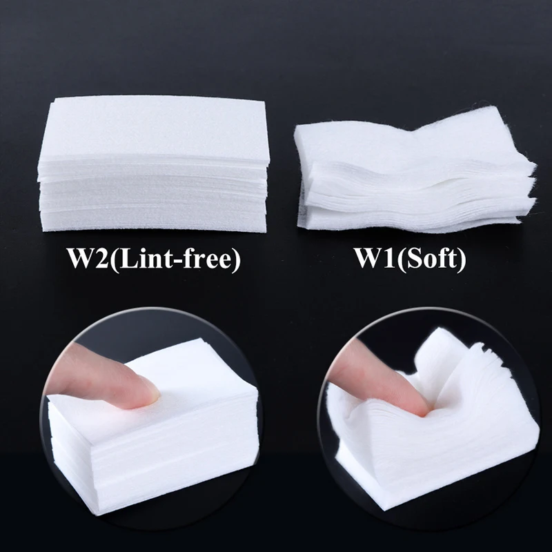 450 stücke Nagellack Entferner Wischen Nagel Reinigung Pads UV Gel Nagellack Entferner Papier Vlies Nagel Pads für frauen Schönheit Salon