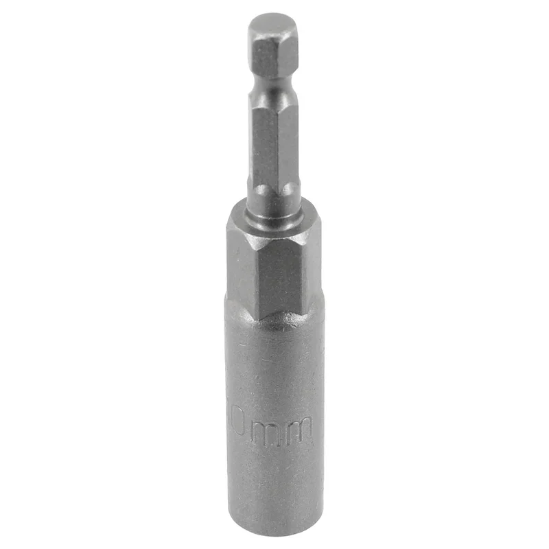 1Pcs 80mm Chrome Vanadium Steel Hex Sockets 5.5/6/7/8/9/10/11/12/13/14/15/16/17/18/19mm For Pneumatic Screwdriver/Power Tool