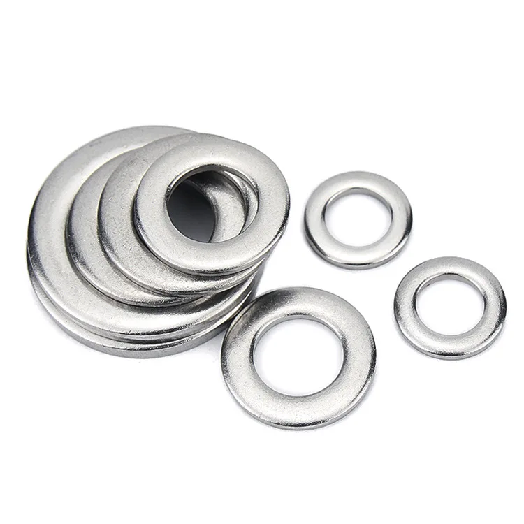 Stainless steel 304 size flat gasket extra large widening screw gasket meson thickened metal gasket M3M4M5M6