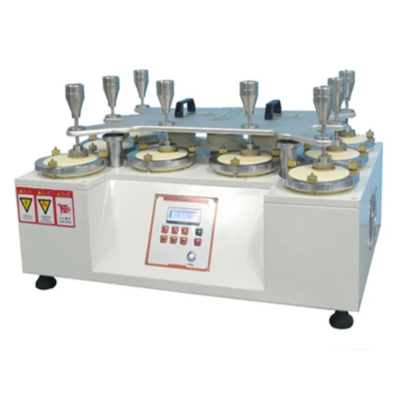 Macchina per prove attrito Tester di pilling per resistenza all'usura dei tessuti