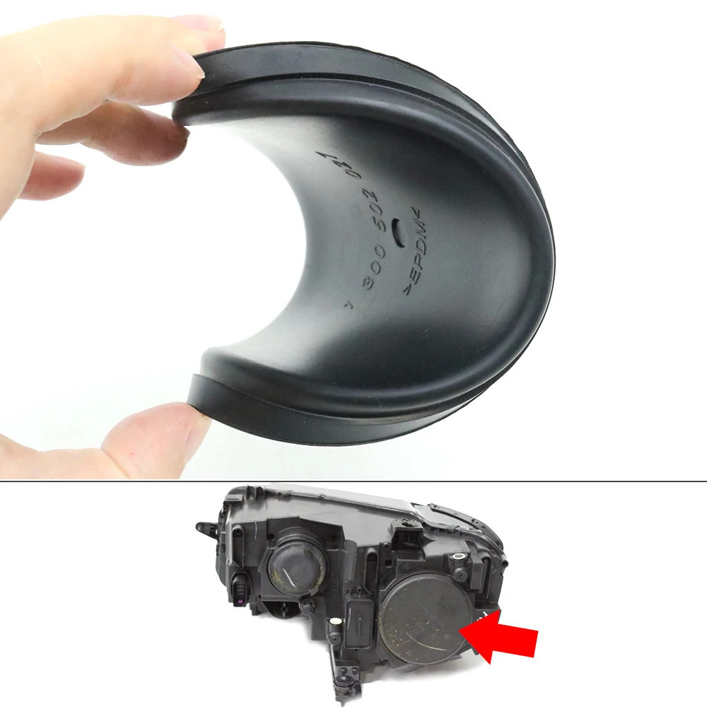 

Car Headlight Headlamp Rear Bulb Seal Back Dustproof Cap Dust Cover For VW Passat CC Tiguan Touran Allspace 1300502030