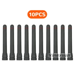 10pcs F16 VHF Antenna 136-174mhz for ICOM C-F3 F11 F14 F15 F16 F33 F34 F70 IC-F3000 VHF Radio