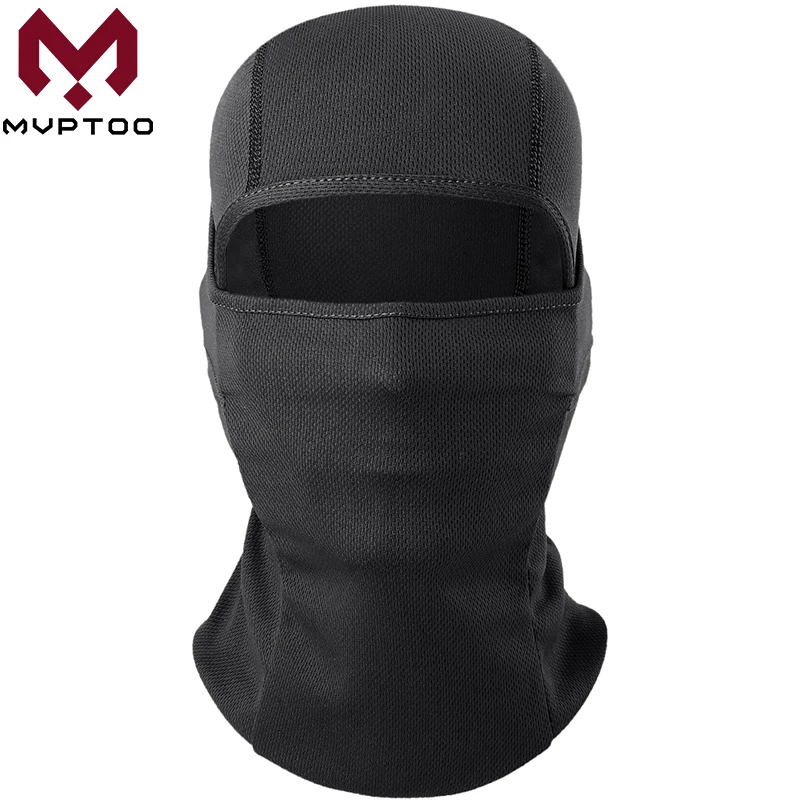 Breathable Balaclava Motorcycle Full Face Cover Motorbike Helmet Liner Hood Motocross Riding Sunscreen Dustproof Camouflage Mask