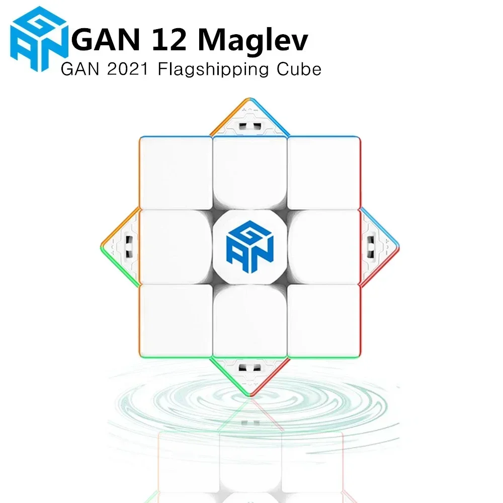 [Picube] GAN12Maglev UV Magnetic Magic Cube 3x3x3 Cubes Stickerless Gan12 Maglev Leap Magnets Puzzle Speed Cubes GAN12Maglev