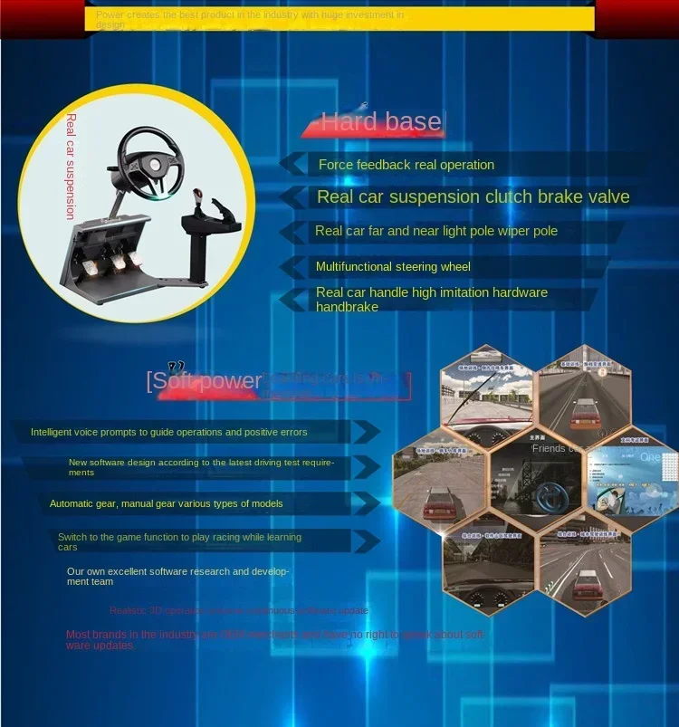 Practice of Manual and Automatic Transmission of the Steering Wheel in Driving School Simulator