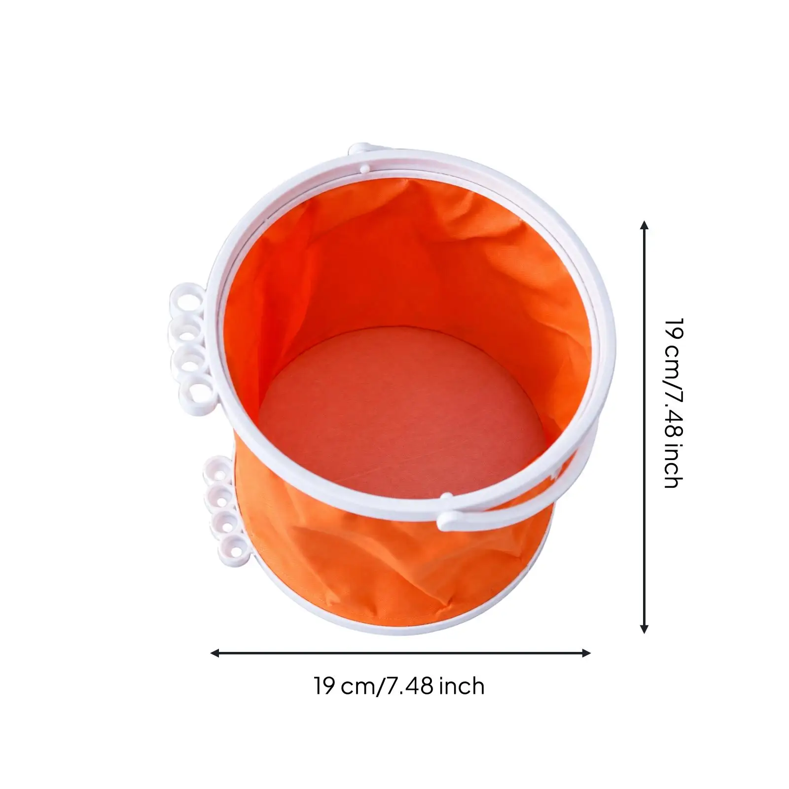 Brush-Washing Container Lightweight Portable Paintbrush Rinsing Container with Carry Handle Paint Brush Washer Space-Saving
