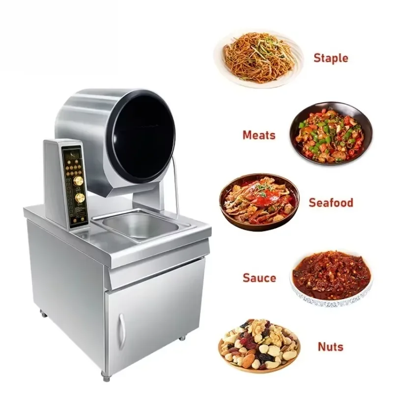 Smart Robot Cooker for Hotel Fried Rice Wok Gas Automatic Cooking Machine Intelligent Cooking Robot for Restaurant