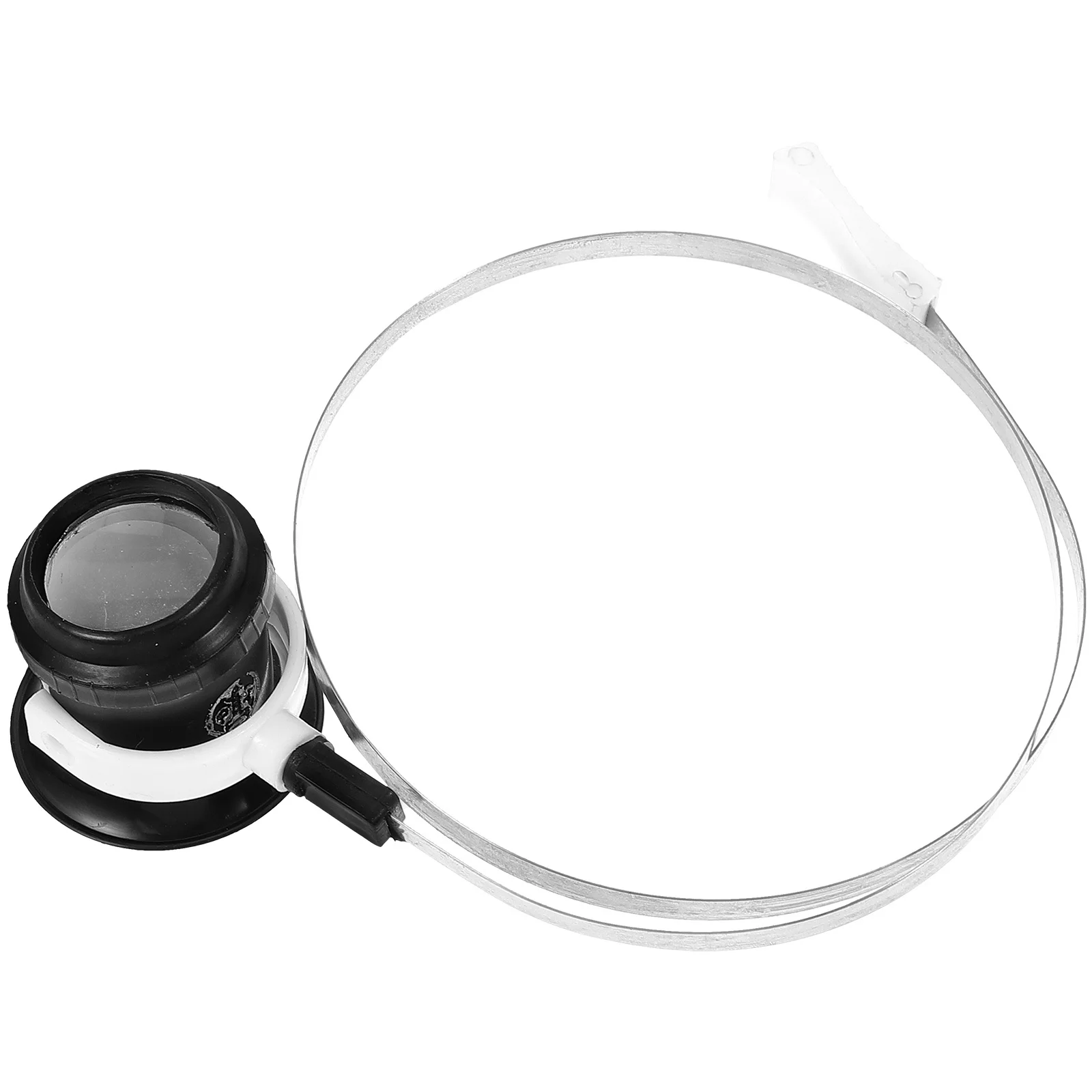Comoda lente d'ingrandimento per orologio con lente d'ingrandimento per lavori ravvicinati e ispezione di piccoli oggetti Lente d'ingrandimento per gioielli Lente d'ingrandimento per fascia