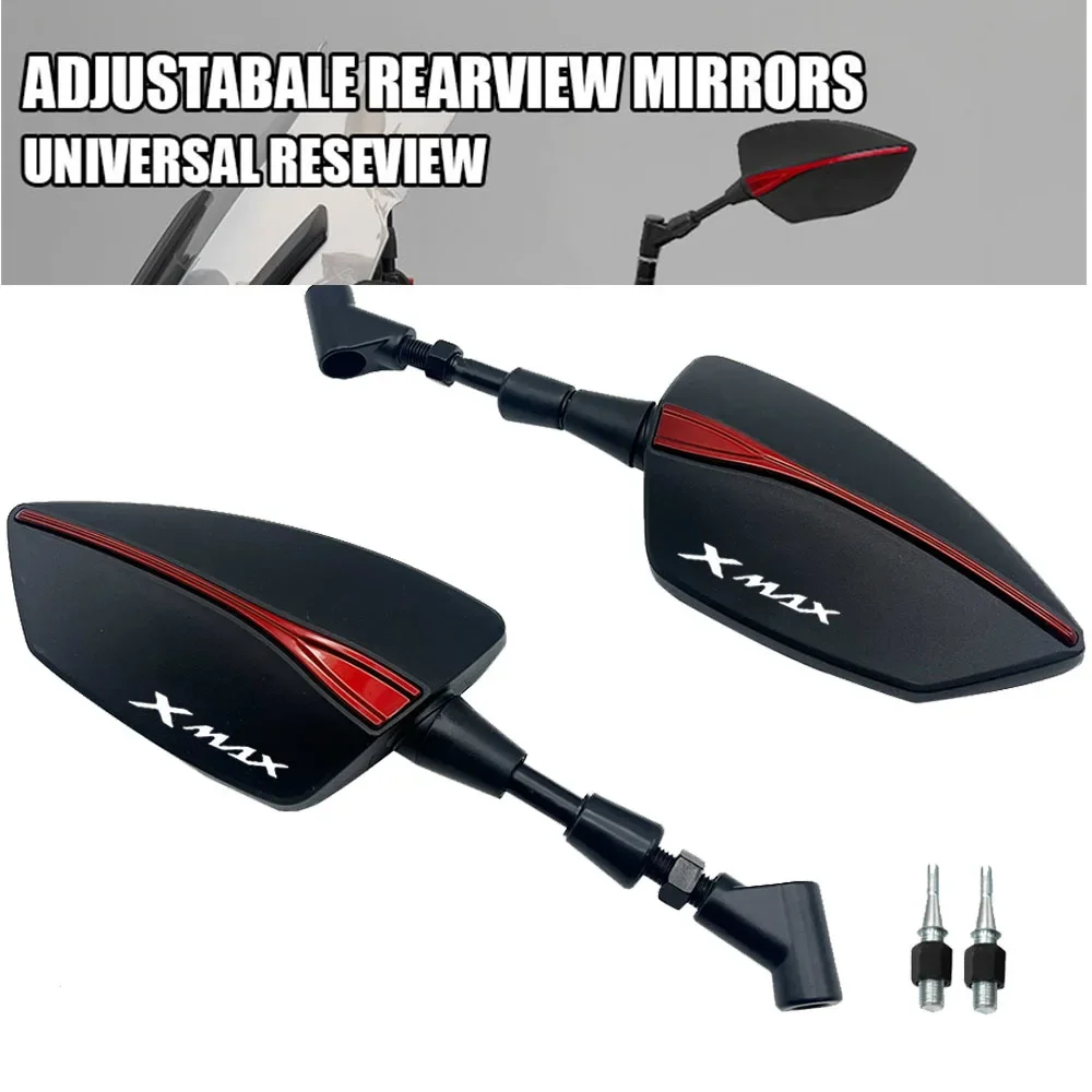 

For YAMAHA XMAX300 XMAX400 XMAX X-MAX 125 250 300 400 Motorcycle Side Mirror rearview Mirrors