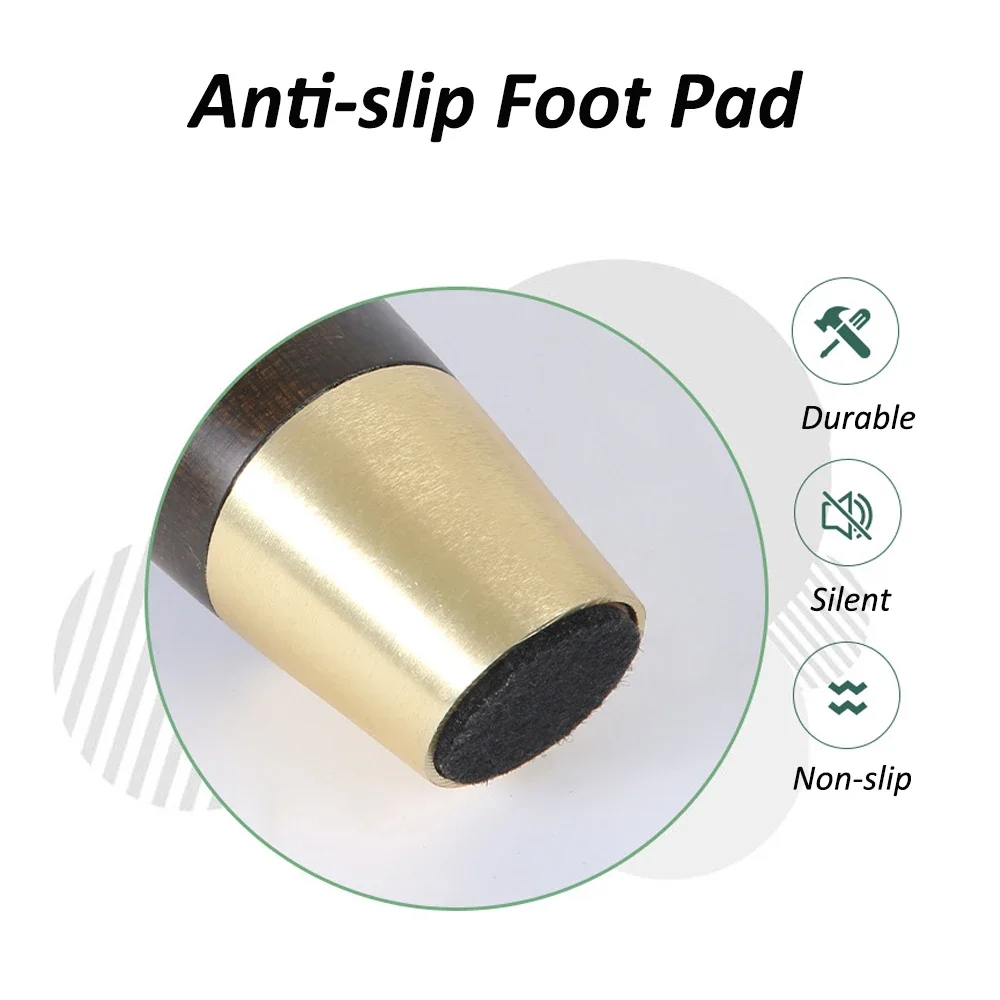 4pcs Wood Furniture Legs Feet with Mount Accessories As Replacement for Sofa Bed Couch Table Cabinets Wooden Legs
