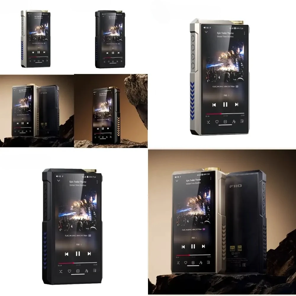 2026 FiiO M27 for Android Portable Music Player 599 Inch HD Display Lossless Audio Bluetooth MP3 Player with Dual ES9039SPRO