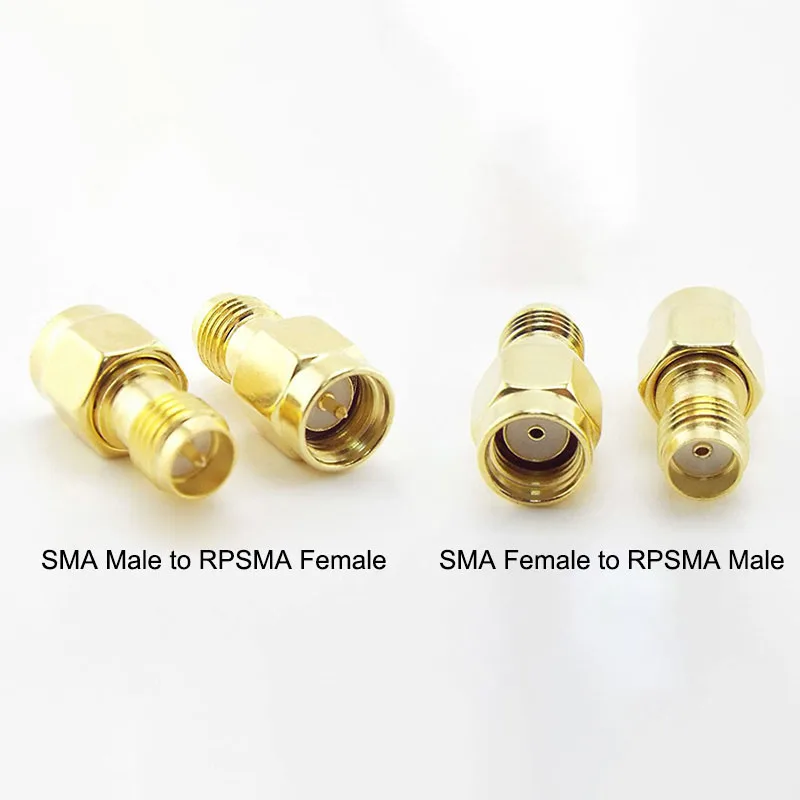 1pcs/5pcs SMA Connector Male female Plug To RP-SMA adapter plug RPSMA Female male RP SMA Jack Straight RF cable O1