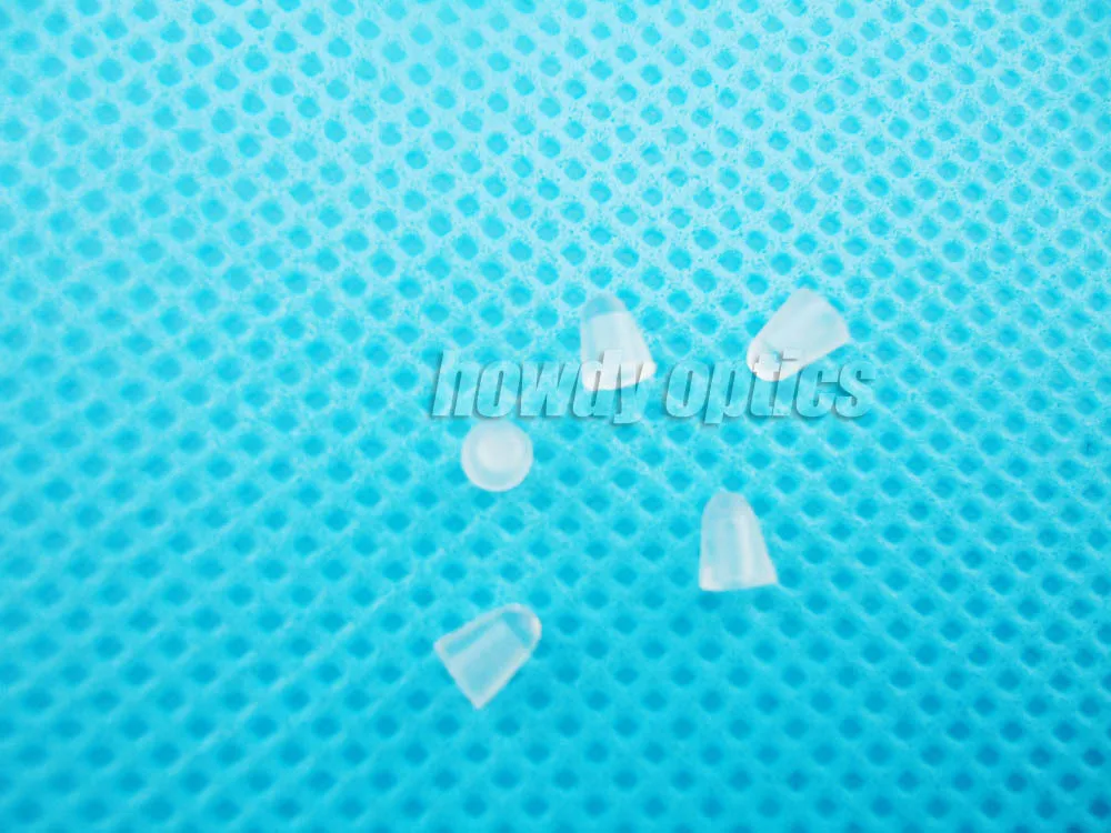 500pcs Eyewear Caps Glasses Pad Caps Plastic Cap Glasses Accessories diameter 1.2mm 1.4mm