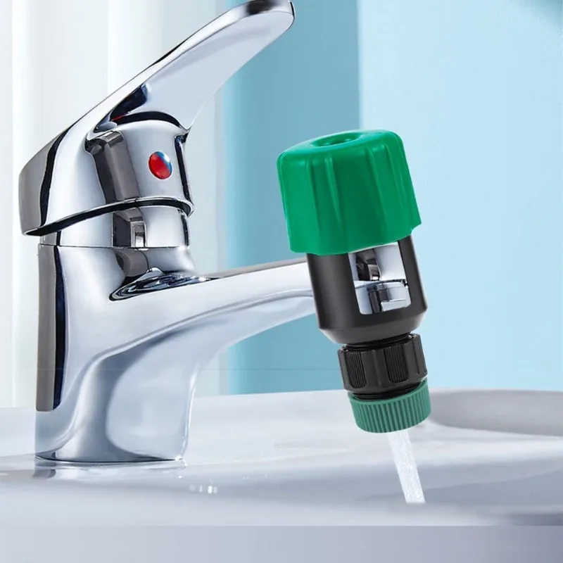 Universal Tap To Water Hose Adapter Kitchen Watering Equipment Garden Hose Water Fittings Round Tap Connectors 1 Pc