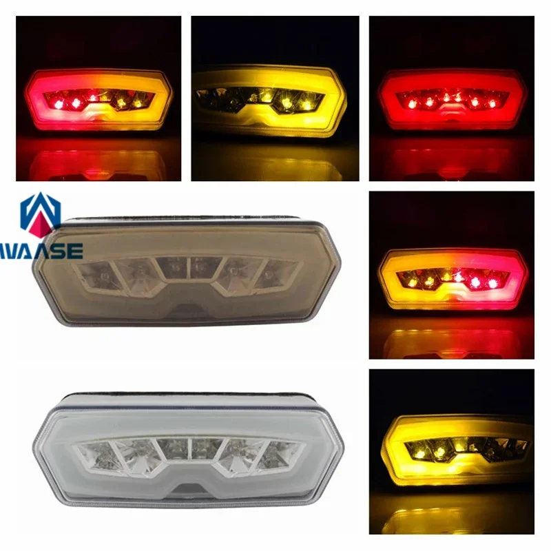 

waase For Honda CB650F CBR650F CB CBR 650F 2014 2015 2016 2017 2018 Rear Tail Light Brake Turn Signals Integrated LED Light