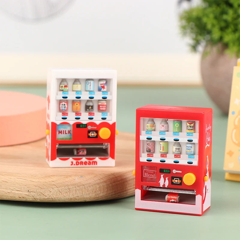1 Pezzo Accessori per Casa delle Bambole, Mini Macchina per Bevande, Modellino per Scenari Fotografici, Accessori per Bambole