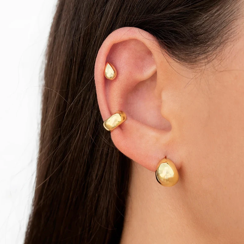 925 Sterling Silver Ear Needle Delicacy Multi-Style Stud Earrings For Women Temperament Versatile INS Mini Gold Earrings Jewelry