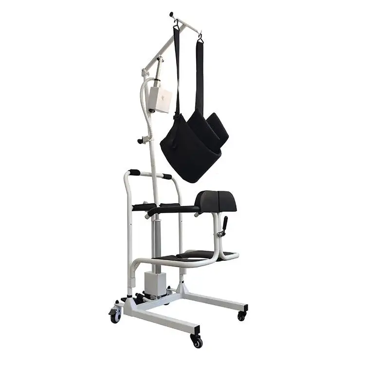 Medical hospital equipment adjustable electric patient transfer lift chair