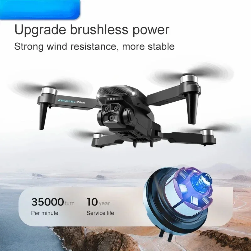 LU900 الطائرة بدون طيار 4K كاميرا مزدوجة HD التصوير الجوي واي فاي التوصيل البصري في جميع أنحاء تجنب العوائق فرش كوادكوبتر #6