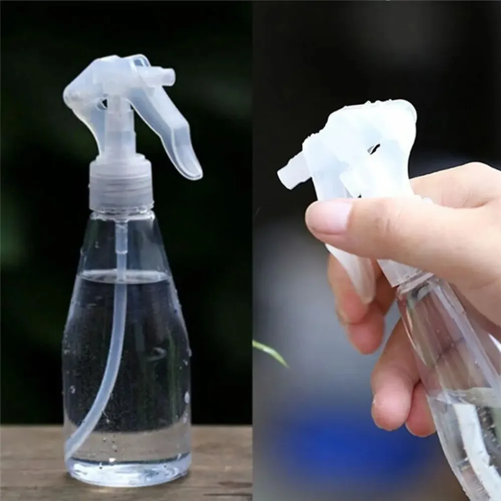 200ml Capacity Spray Bottle Hand Trigger Plastic Refill Bottle Cleaning Spray Refillable Garden Water Sprayer Travel Container