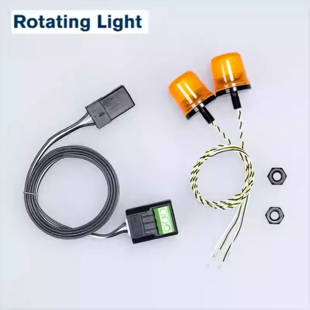 770S LED Truck Beacon Light Rotating Lamp For 1/14 Tamiyaa Dump Truck Tractor Tipper SCANIAA JUWUBA DIY Toys Model Parts