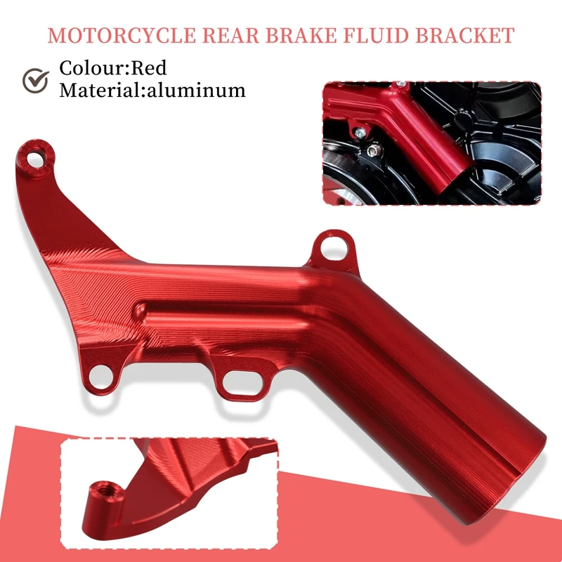 Motorcycle Rear Brake Fluid Bracket Oil Bracket For Ducati Streetfighter V4S V4 S STREETFIGHTER V4 2023 2024