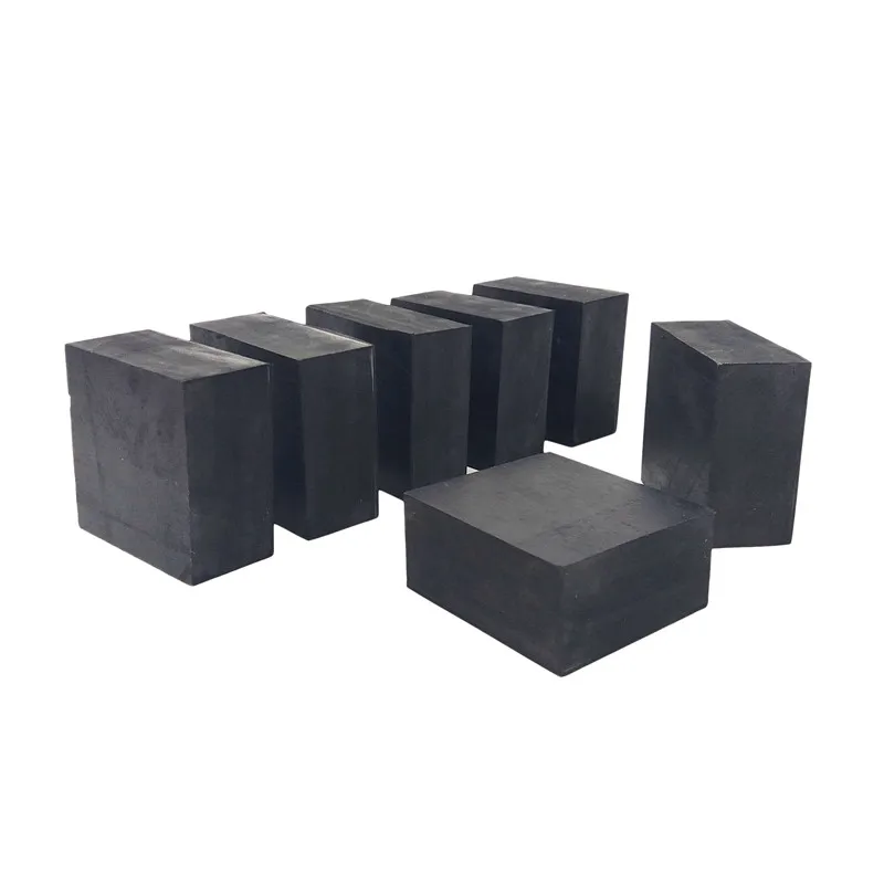 

50mmx50mm 100mmx100mm Rubber sheet industrial cushion block long square rubber pad