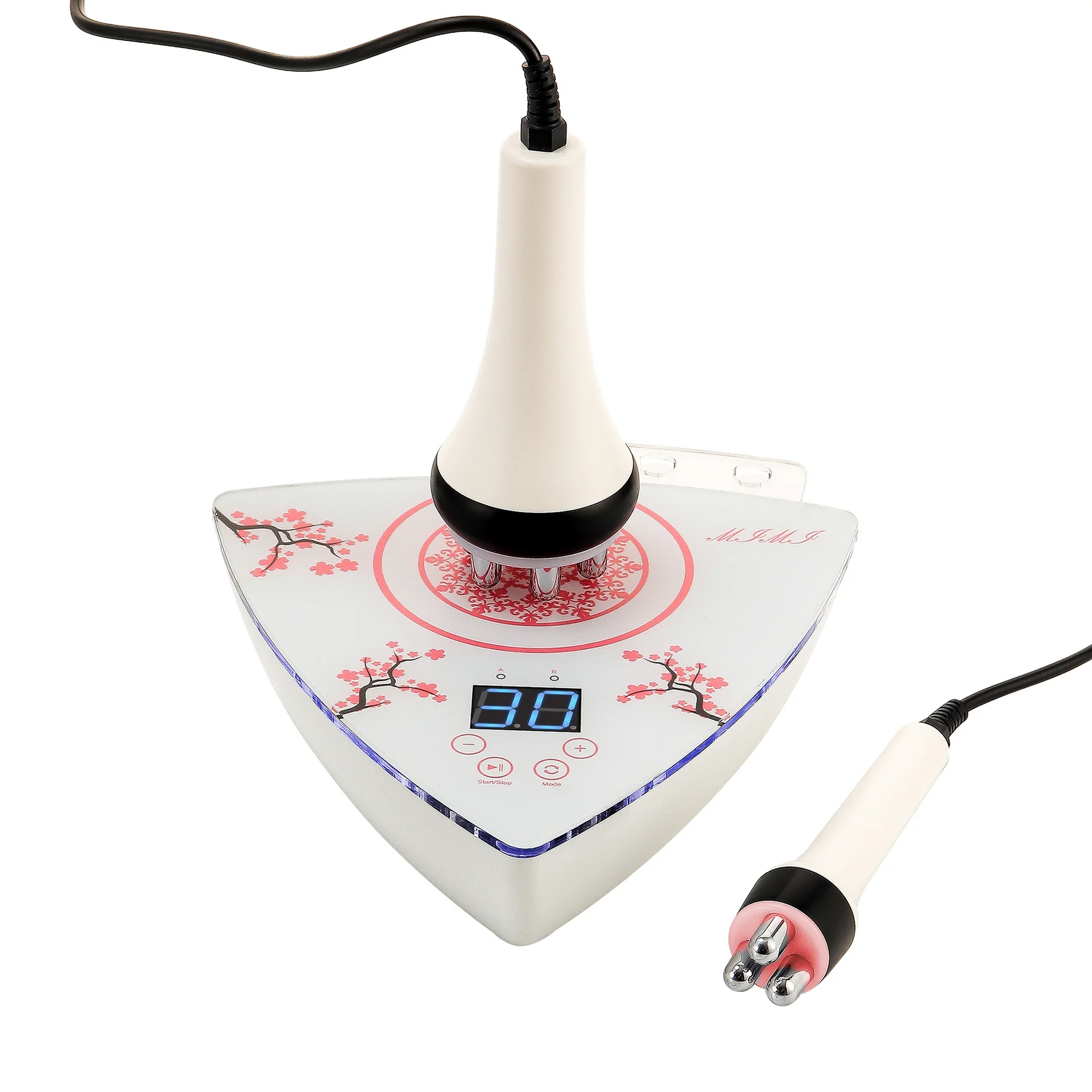 Dispositif de Lifting du visage à écran tactile triangulaire, Anti-âge, rajeunissement de la peau, Instrument de beauté, raffermissement du visage